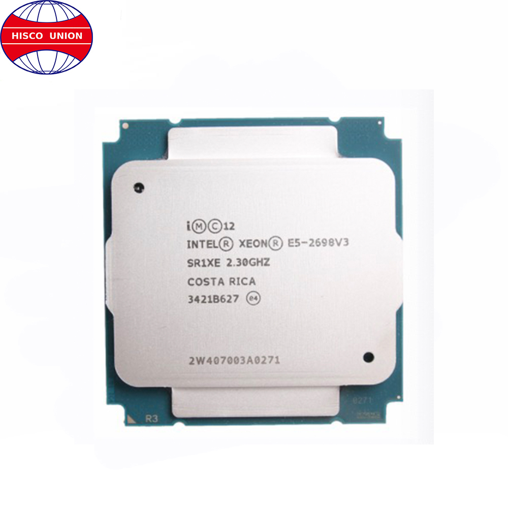 Xeon E5-2698V3 2,3 ГГц 40 м 16 ядер 22 нм LGA2011-3 135 Вт E5-2698 V3