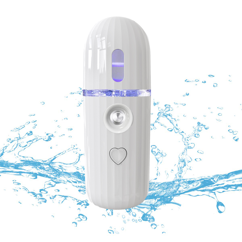 Portable Ionic Moisturizing Hydrating Mist Sprayer Facial Steamer Machine For Face Home Travel