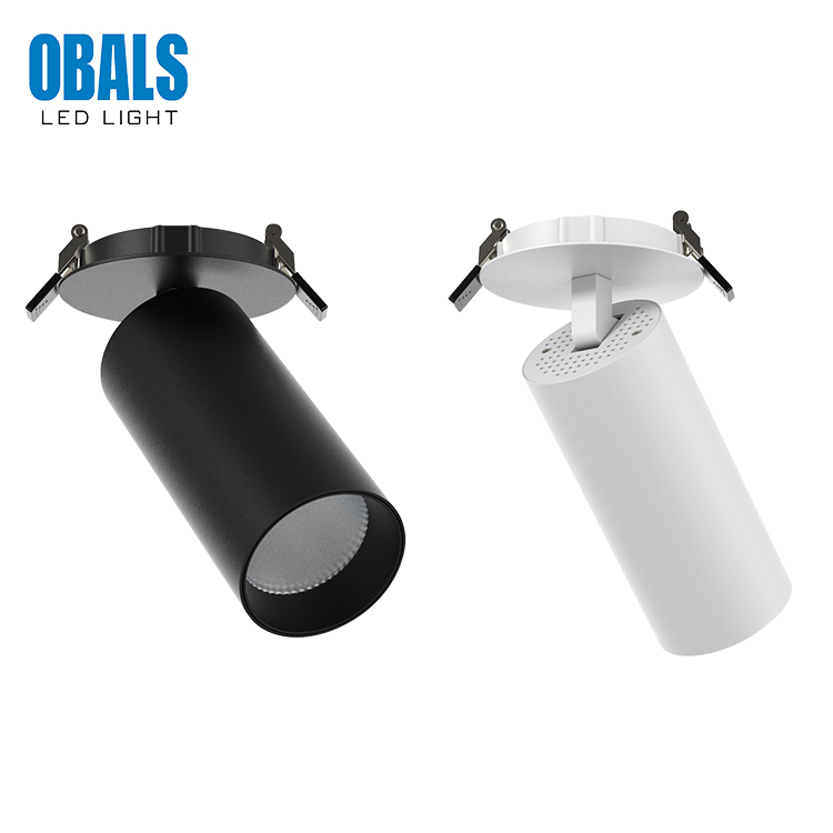 Factory price direct sales recessed for commercial home lighting 9W 18W 30W COB led spotlight