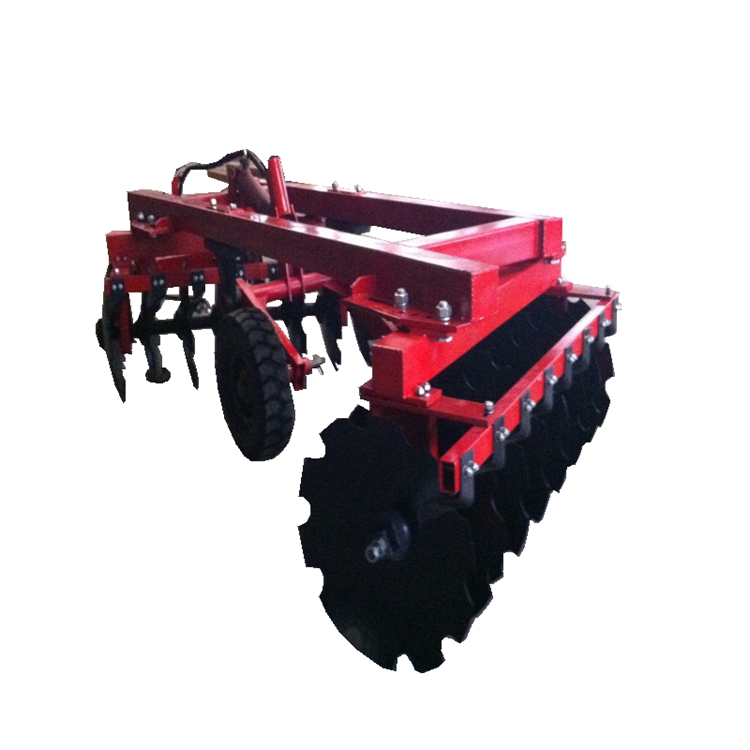 Tractor supporting heavy-duty disc plow