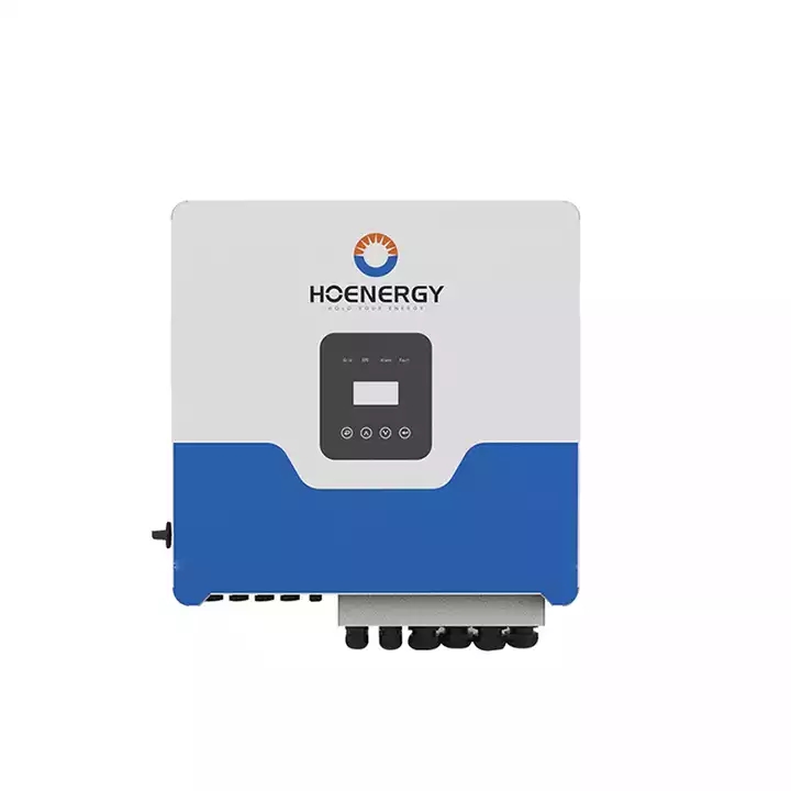 Литиевая батарея Hoenergy 125 В ~ 600 в 50 а/свинцово-кислотная батарея может 3 Вт + N + PE Mppt Гибридный Инвертор солнечной энергии для дома