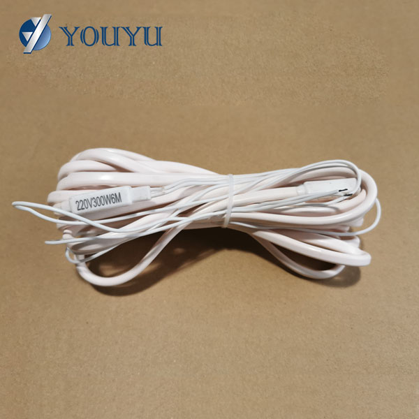 220 ~ 240V 40 Вт/м противофризовый силиконовый нагревательный кабель для сливных линий