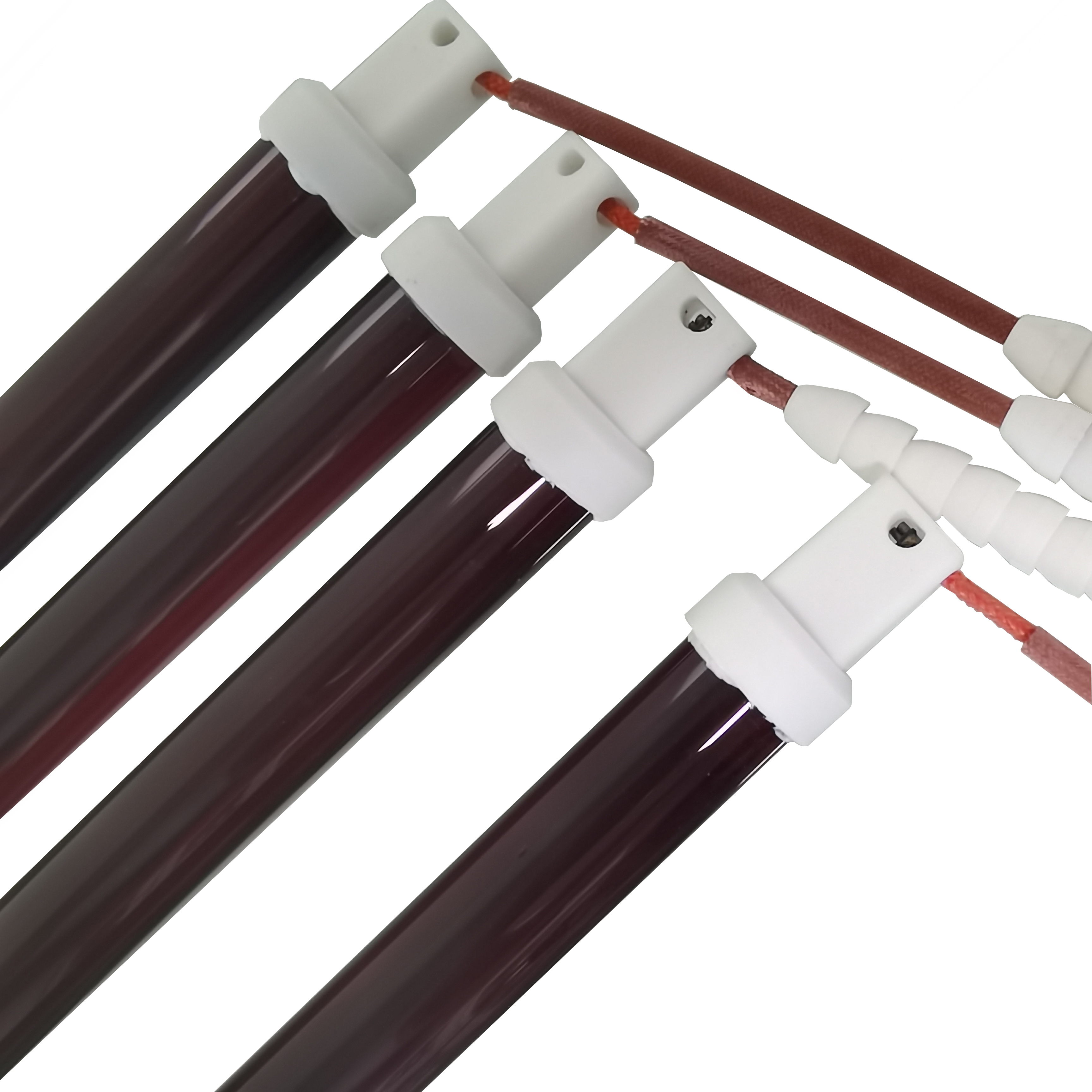 China Good Price 1500W 350MM IR Ruby Infrared Dryer Spray Paint Heating Dimmable Heat Curing Lamp Tubes