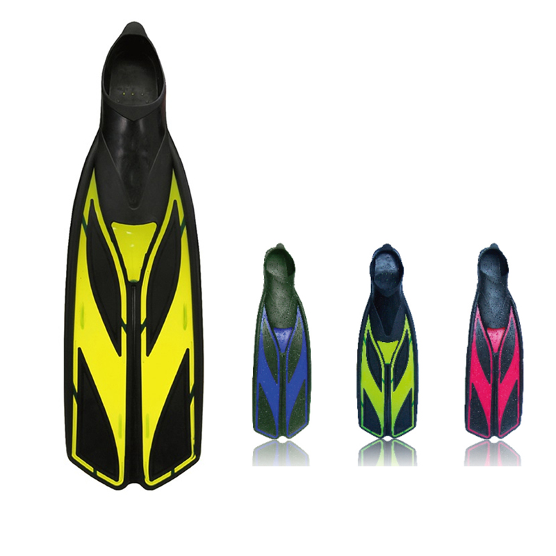 Wholesale Comfortable Diving Flippers Swimming Fins Full Foot Pocket Swim Flipper Free Diving Equipment Diving Fins for Adults