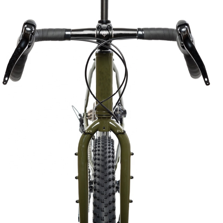 OEM Factory's New Lightest Alloy Gravel Hybrid Bike 700c Road Bicycle with Carbon Fibre Fork and Disc Brake System