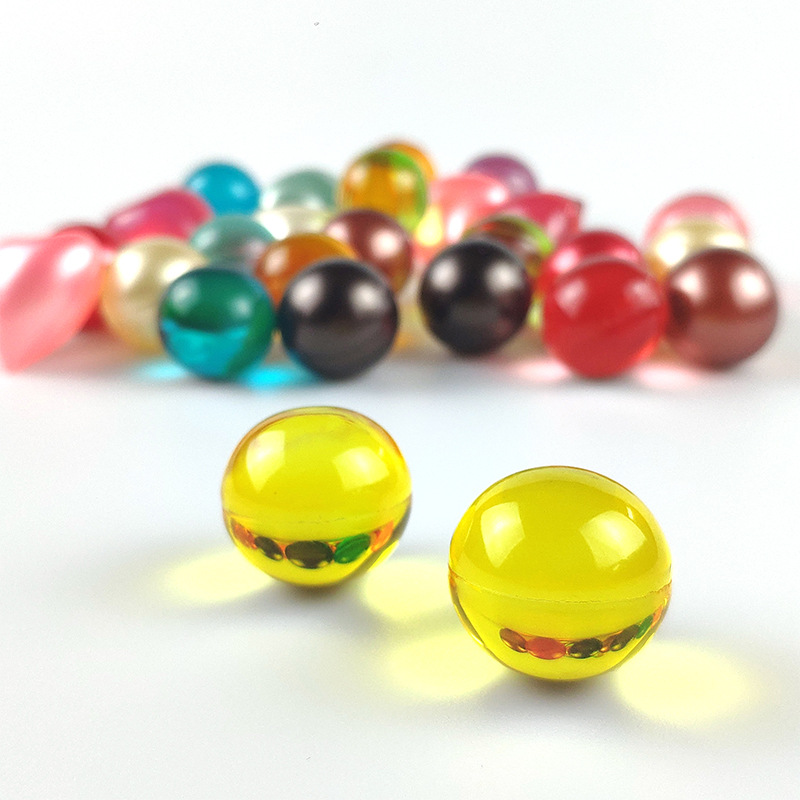 Wholesale 4g Blue Pearl Round-shaped Bath Oil Bath Beads Multiple Fragrance