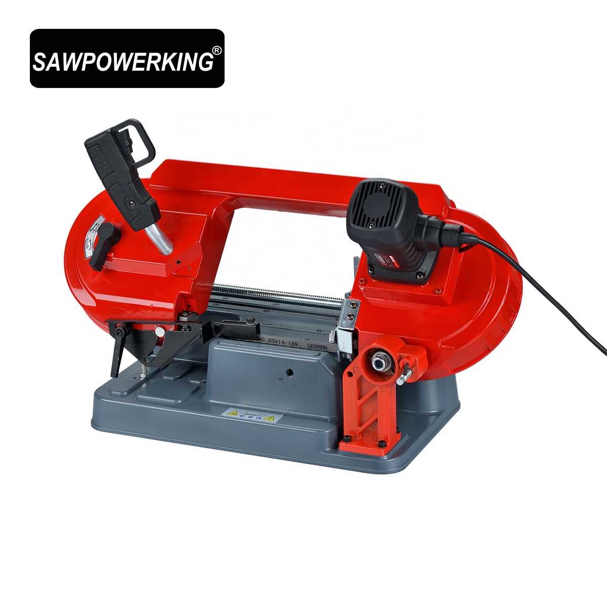 Электрическая ленточная пила по металлу SAWPOWERKING 6 дюймов