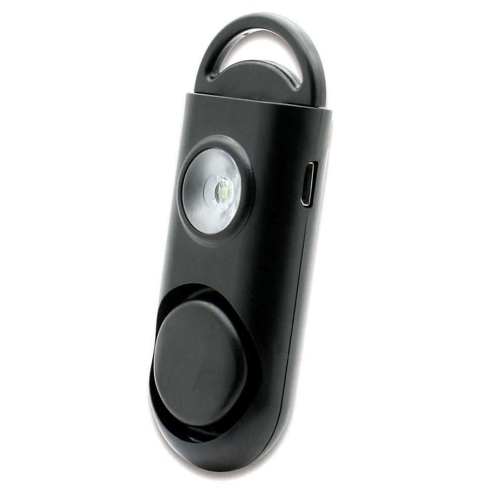 Safe Sound Kit Self Defense Set Rechargeable And Flashlight Safety Personal Alarm Keychain