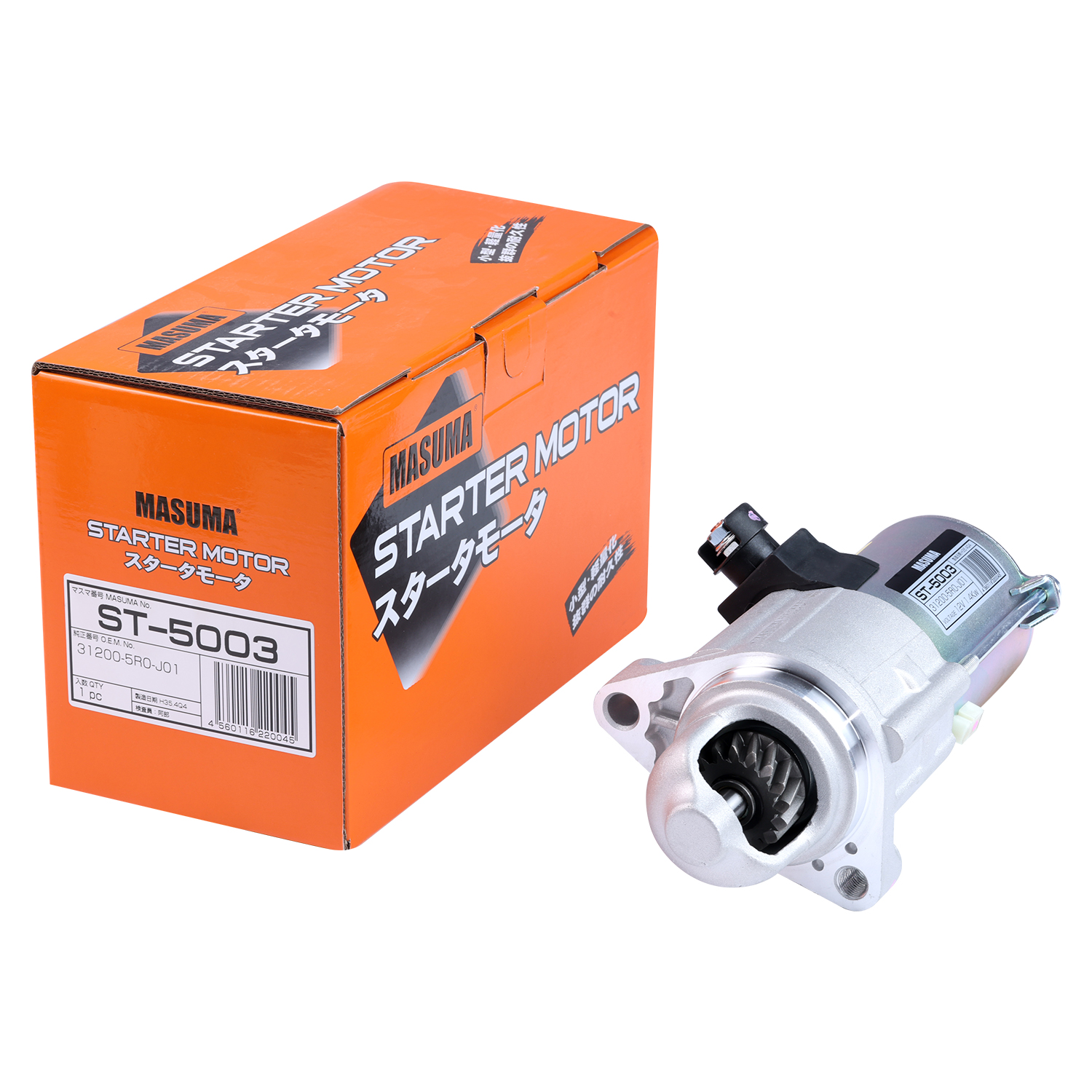 ST-5003 MASUMA Auto Высокая прочность хорошего качества стартер 31200-5R0-J01 для toyota
