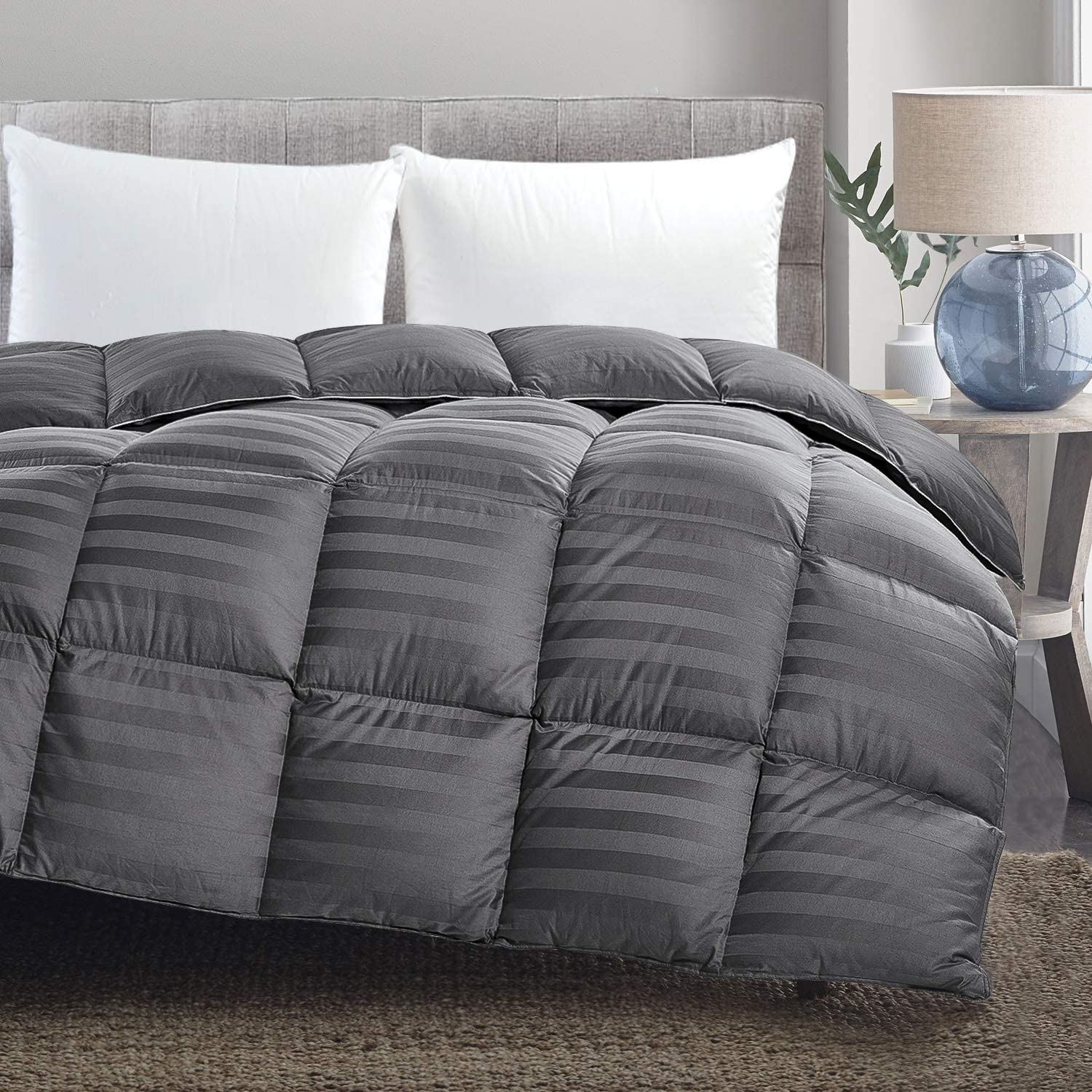 Wholesale Ultra Soft Hotel Brushed Microfibre Polyester Fiber Comfort Bedding Quilt