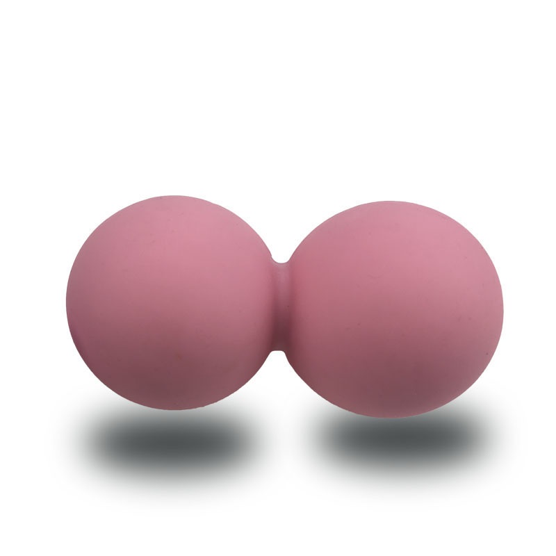 Custom Logo Silicone Rubber Myofascial Release Deep Double Lacrosse Peanut Massage Ball