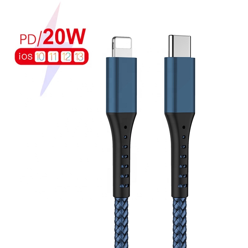Быстрое зарядное устройство Usb-c-8pin кабель Pd Type-c для pple 11 Max Pro Синхронизация зарядного устройства Шнур 18 Вт Pd зарядка данных для iPhone 12