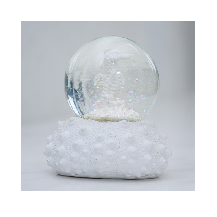Snow Globe Hilarious Snow Globe Cute Crystal Clear Glass Snow Globe Creative Quarantine Gift as Christmas Stocking Stuffer