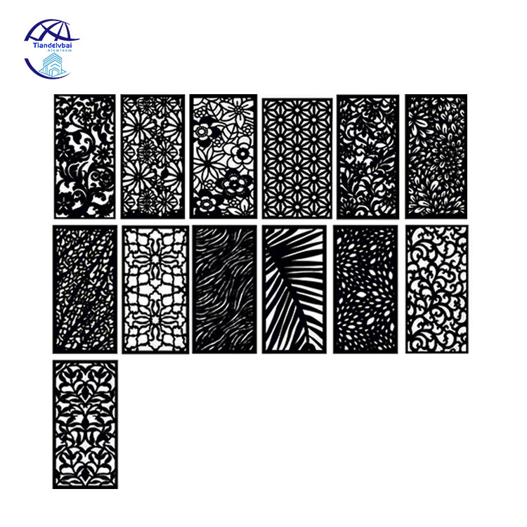 Office Outdoor Grid Screen Partition Wall Decoration Hotel Villa Living Room Stainless Steel Rockery Background Wall