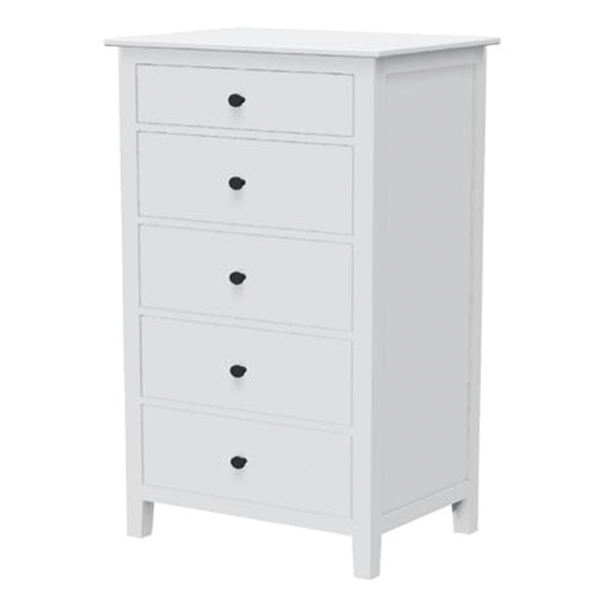 Modern white high gloss chest of drawers of bedroom living room wooden 5 drawers cabinet