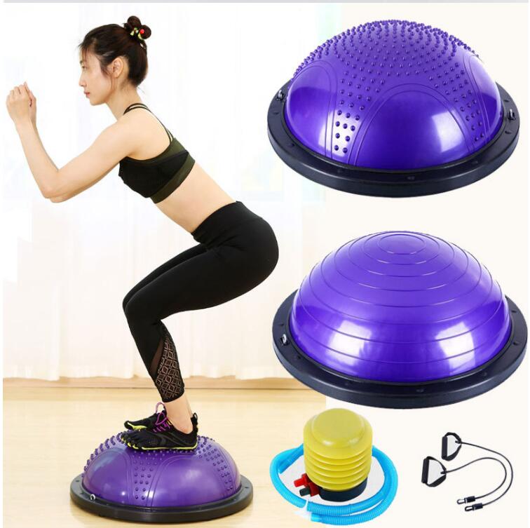 2021 New HOT Gym Home Quality Exercise Yoga Inflat Balance Ball Blast-Proof Fitness Wave Speed Ball