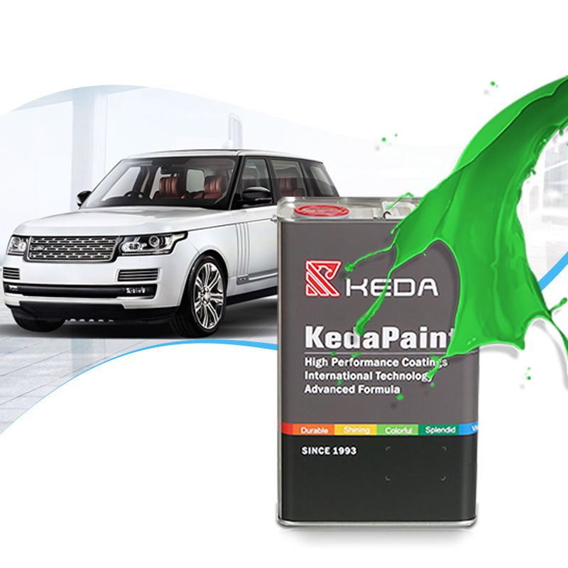 Поставщик краски Keda для повторной отделки автомобиля, блестящее покрытие для автомобиля