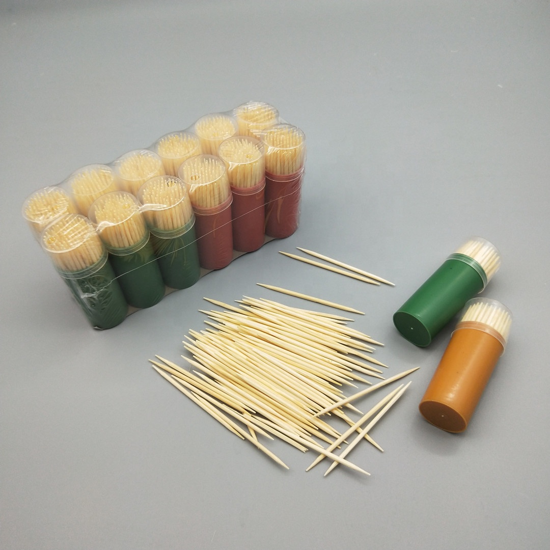 China supplier bamboo toothpick eco-friendly natual bamboo
