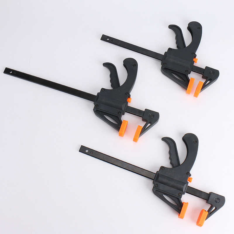 4 Inch Bar Clamps Quick Grip Clamps Mini One Handed Ratchet Trigger Clamp for Woodworking