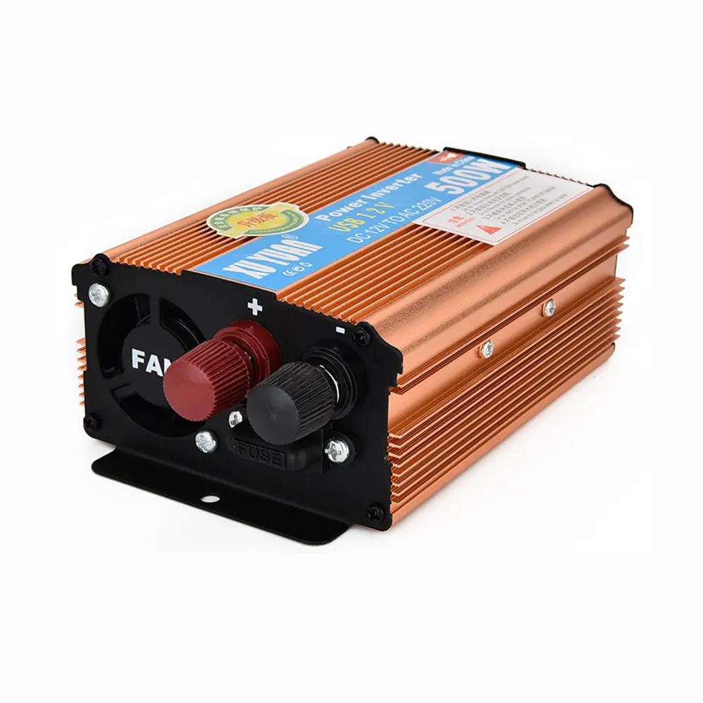 Inverter 12V24V turn 220V 500w car power converter available 12V to 220V power inverter