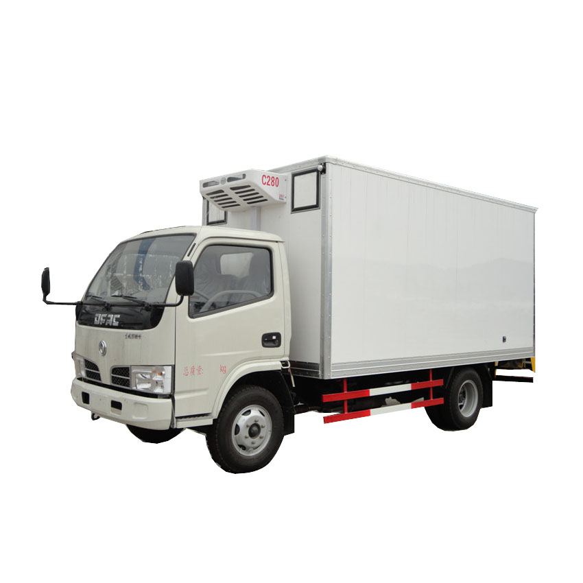 Dongfeng свет 4x2 и 3 тонны 4 тонны новых 10 cbm коробка ван холодной магазине морозильник грузовик для продажи