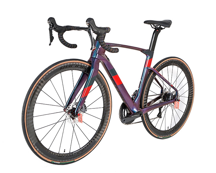 Лидер продаж, оптовая продажа, TWITTER CYCLONE SHIMANO R8020 22 скоростной дисковый тормоз, дорожный велосипед с углеродными колесами