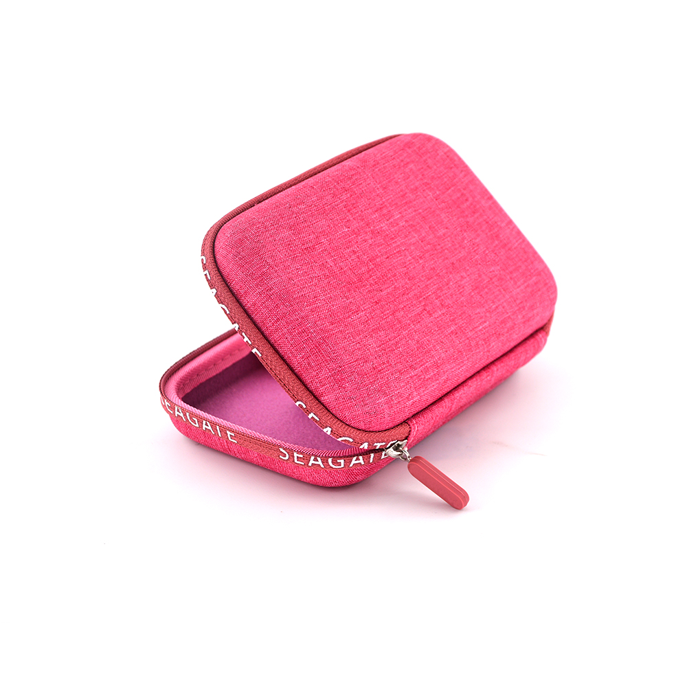 Cute EVA Electronic Tool Accessories Storage Case Bag Zipper Logo Custom EVA Data Cable Box