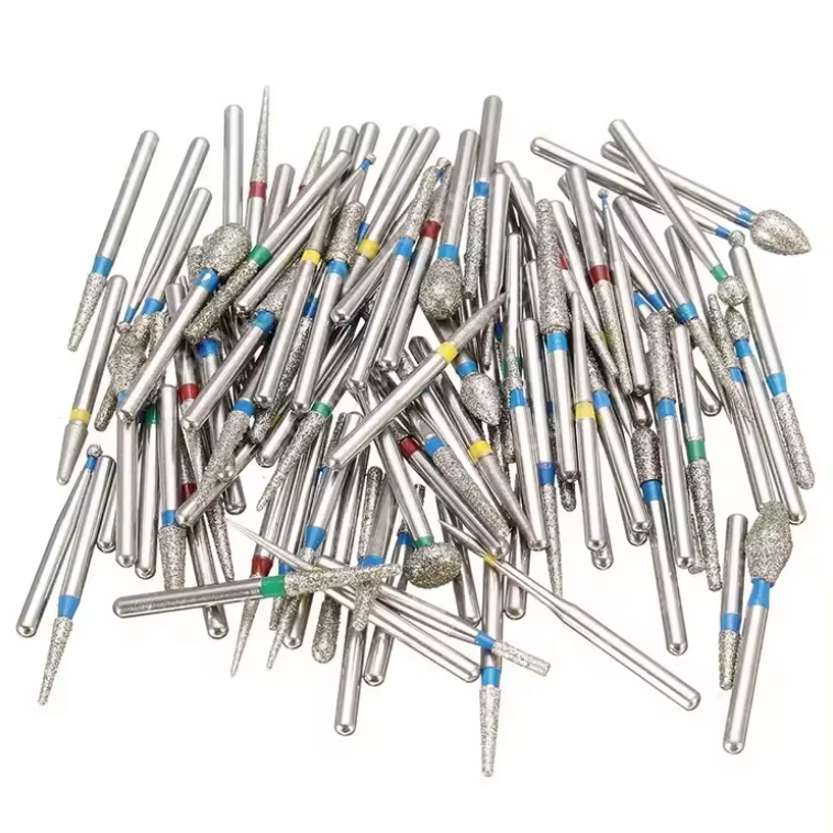 Dental Instrument Set Dental Diamond Burs Product Polishing Rotary For High Speed Handpieces