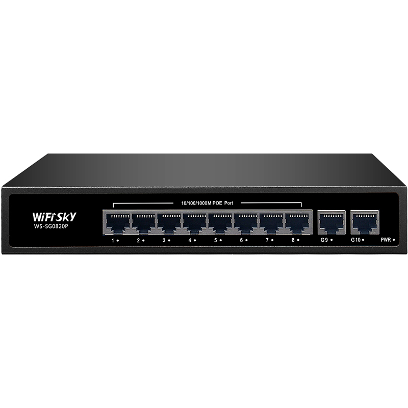 Wifisky CF--SG0820P сети обратный 8-портовый коммутатор питания через Ethernet