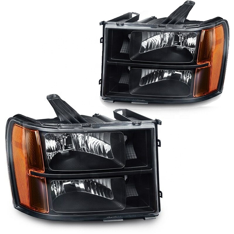 Передняя фара автомобиля для GMC Sierra 2007-2013 1500 2500 3500HD GM2502283/GM2503283
