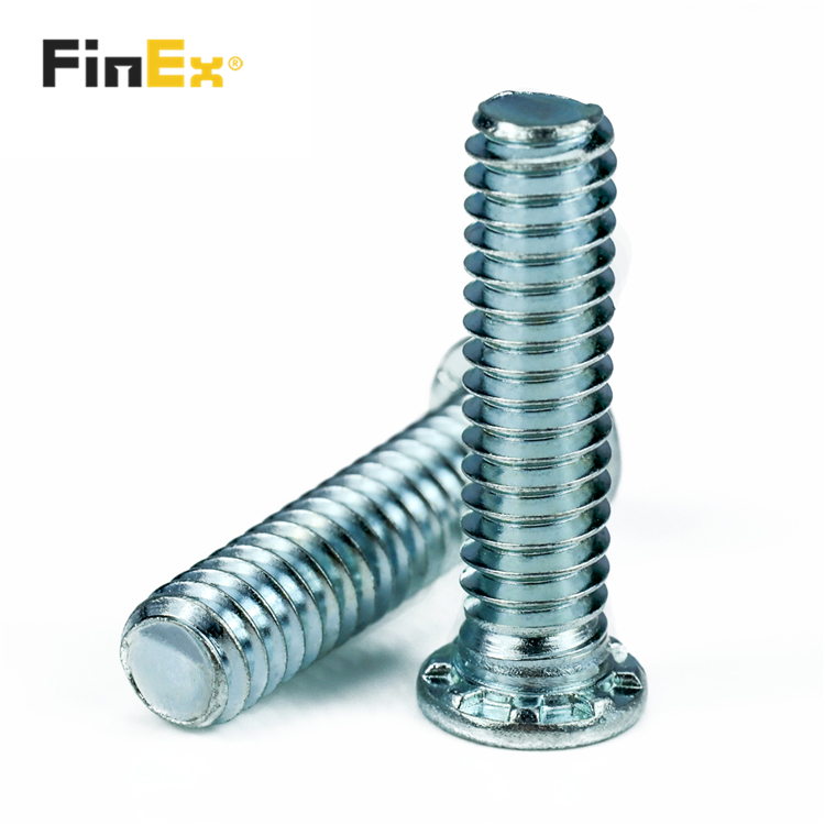 Free sample FH-832-6 FHS-632-8 PEM M5 M6 M8 Carbon Steel Self Clinching Stud Screw