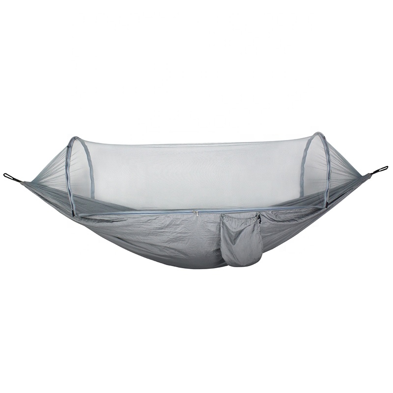 Backpacking Durable Nylon Hammock Mosquito Net Outdoor Hammock Swing Anti-Mosquito Men Women Kid Garden Nylon Hammock Outdoors