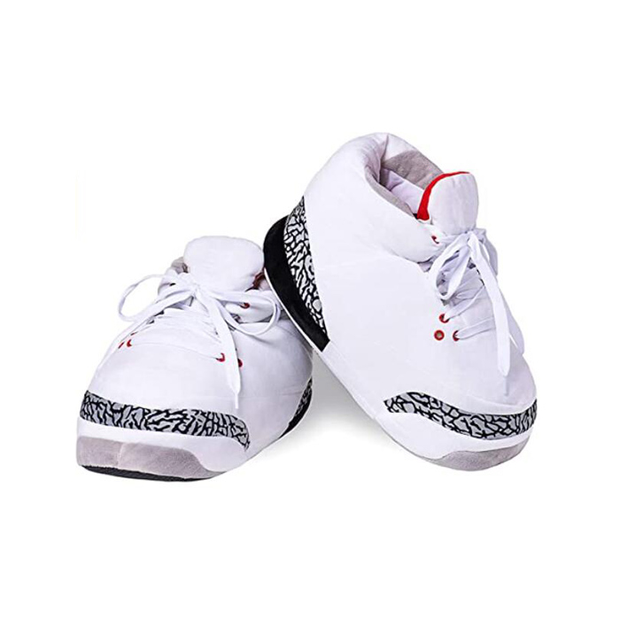 Черный, красный, синий, белый, серый, зеленый, желтый Yeezy спортивный стиль мягкие пушистые плюшевые хлопковые тапки