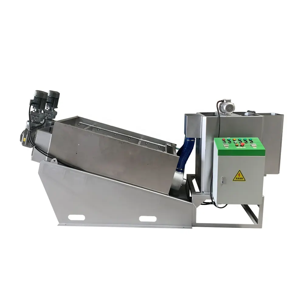 Dewatering Sludge Machine Customized Sludge Dewatering Machine Wastewater Treatment Solid Liquid Separator