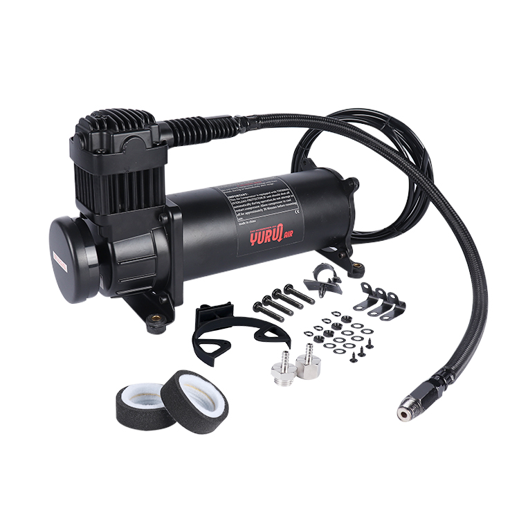 12v fast inflation strong power 9 in 1 air suspension compressor tire inflator with tank for airbags for car and bike