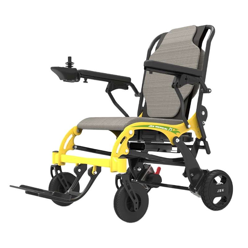 JBH DC01 new arrival ultralight folding smart carbon fiber electric wheelchair