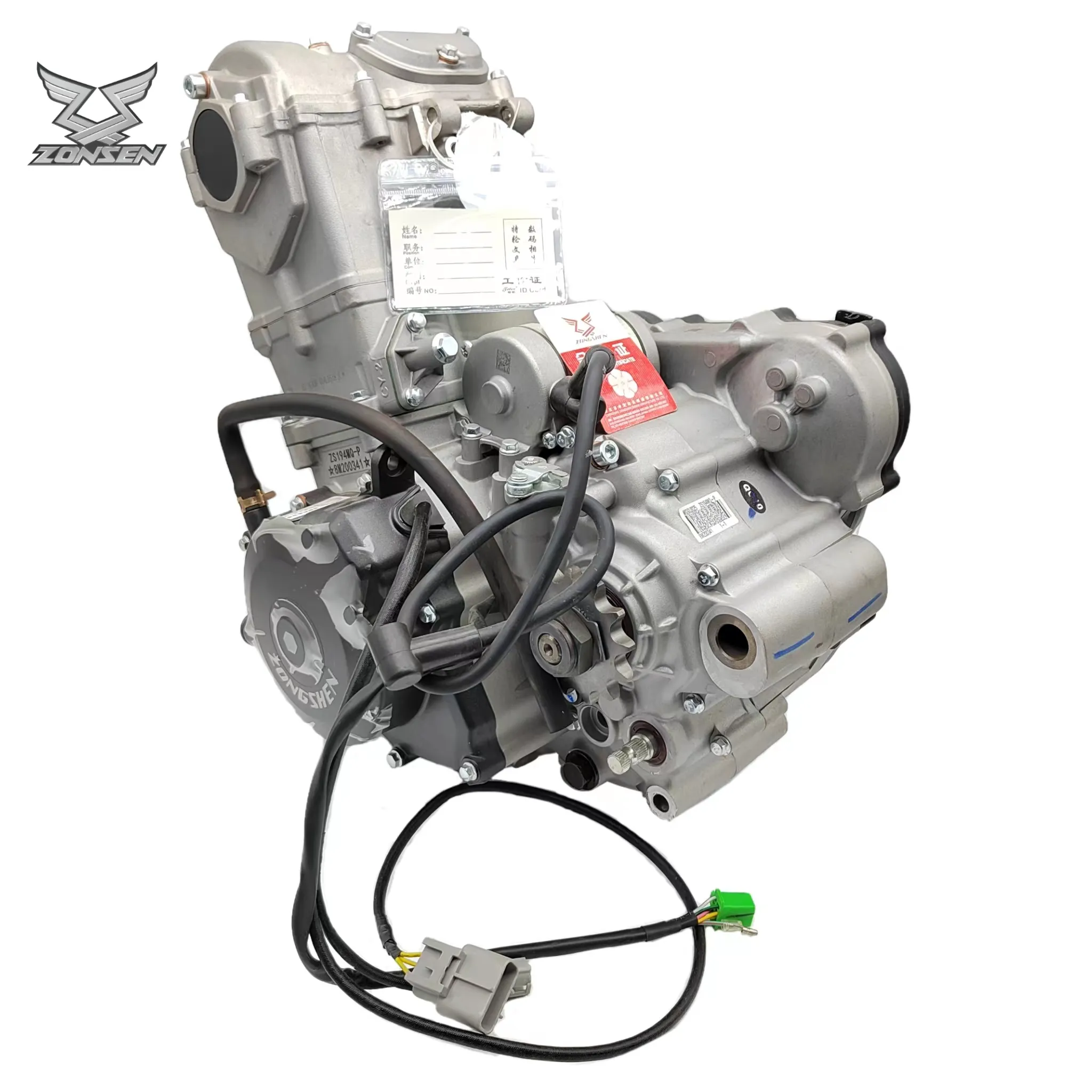 OEM Zongshen engine NC450cc water-cooled, 4-valve motorcycle 450cc engine assembly for motorcycle RX4