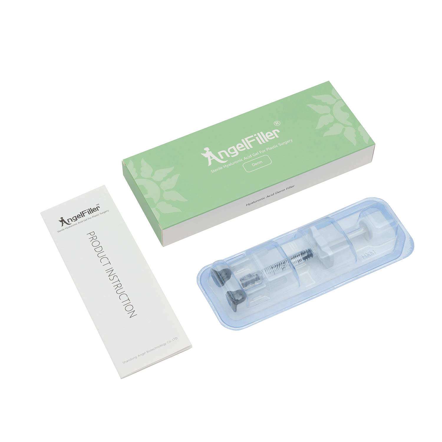 skin care cosmetic cross-linked hyaluronic acid gel lip filler