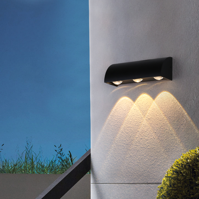 Outdoor Led Wall Light Wall Lamp Aluminum Outdoor Waterproof Ip65 Garden Sconce