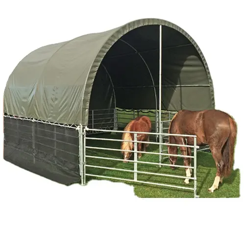 Factory livestock animal shelter horse stable