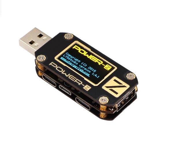 ChargerLAB POWER-Z PD USB Voltage and Current Ripple Dual Type-C Tester KM001