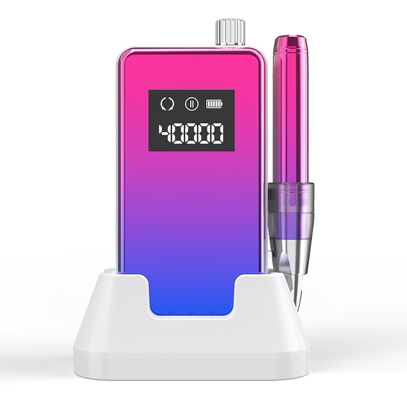 2023 new 2 in 1portable 40000rpm manicure nail drill machine for nail salon
