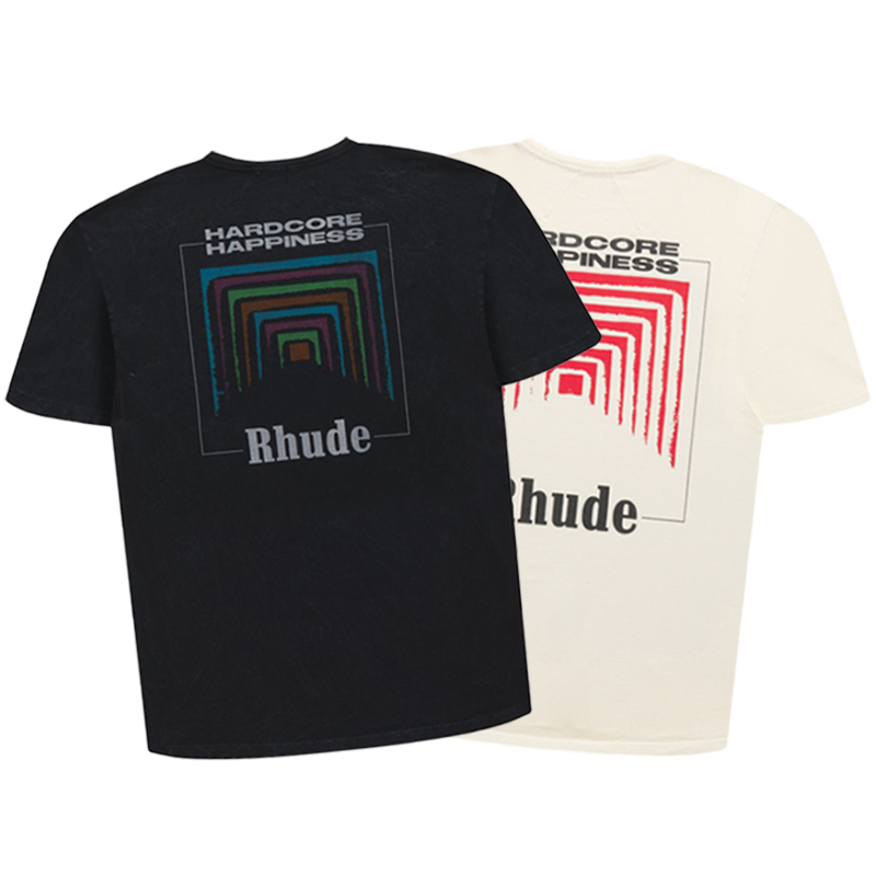 2021 New Arrival Wholesale High Quality Pure Cotton Design Custom Mens T shirt Rhude Shirt