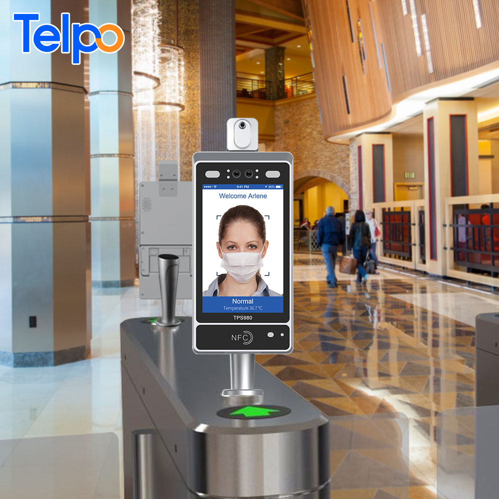 TPS980T гироборд с колесами 8 дюймов сенсорный экран android rfid распознавание двери контроля доступа по отпечаткам проверка температуры