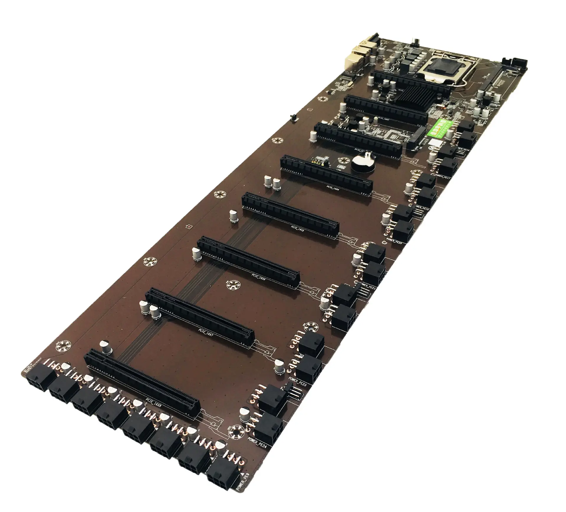 Материнская плата с 8 графическими картами для майнинга с 8 ГП pcie, слот для майнинга 847/b75/b85