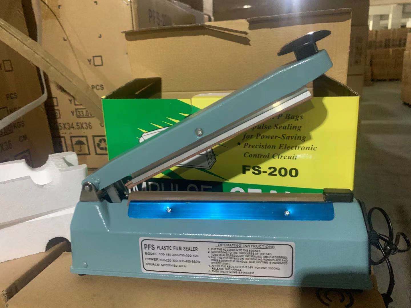 portable hand pressure manual mylar package sealing machine plastic bag