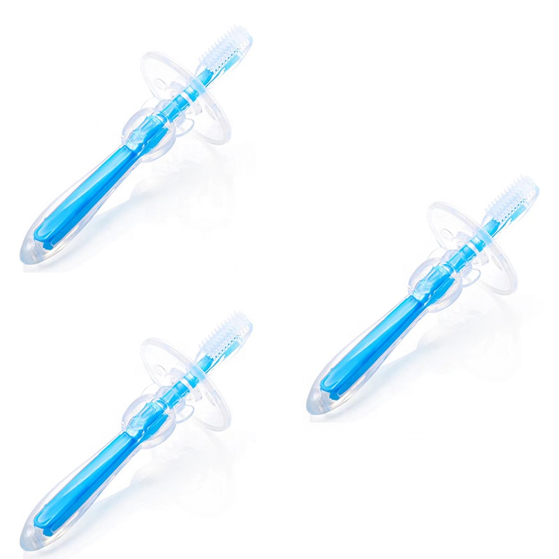 Soft Bristle Toothbrush Kit Baby Toothbrush Kits Extra Soft Toothbrush with Suction Cup for Boys and Girls Multi Colors for You