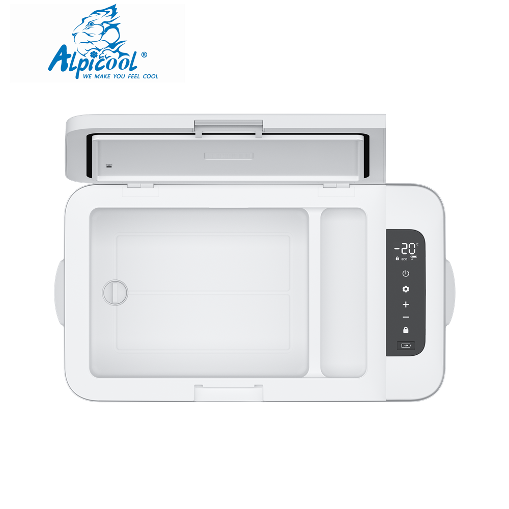 MK25 alpicool 25L 12V 24V компрессор 12v портативный автомобильный холодильник