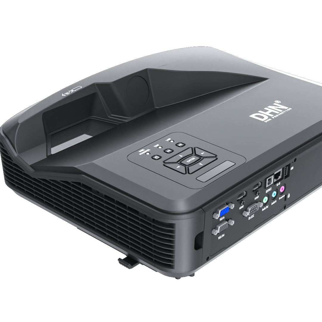 Сделанный в Китае недорогой DHN DM510UST Ультра короткий лазерный проектор hd 4k 1080p кинопроектор