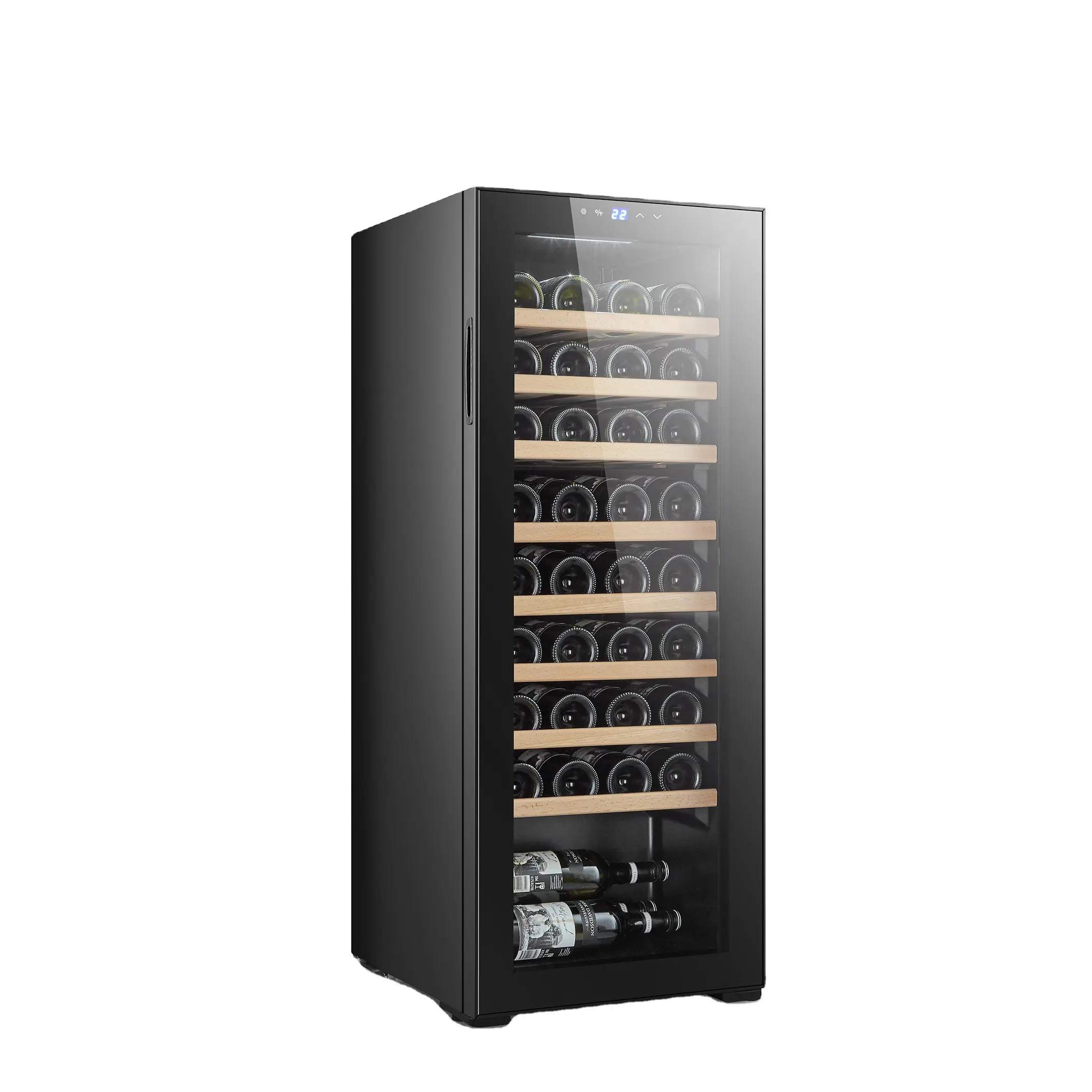 36 bottles wine fridge custom, wine fridge display, wine fridge compressor cooling wine bottle